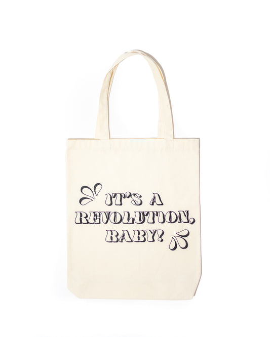 Tote Bag "It's a Revolution, Baby!"