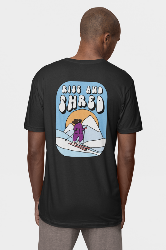 Rise & Shred Oversized Acid Wash T-Shirt