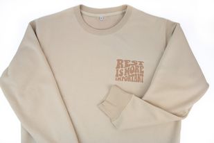 "Rest Is More Important" Crewneck (Oversized)